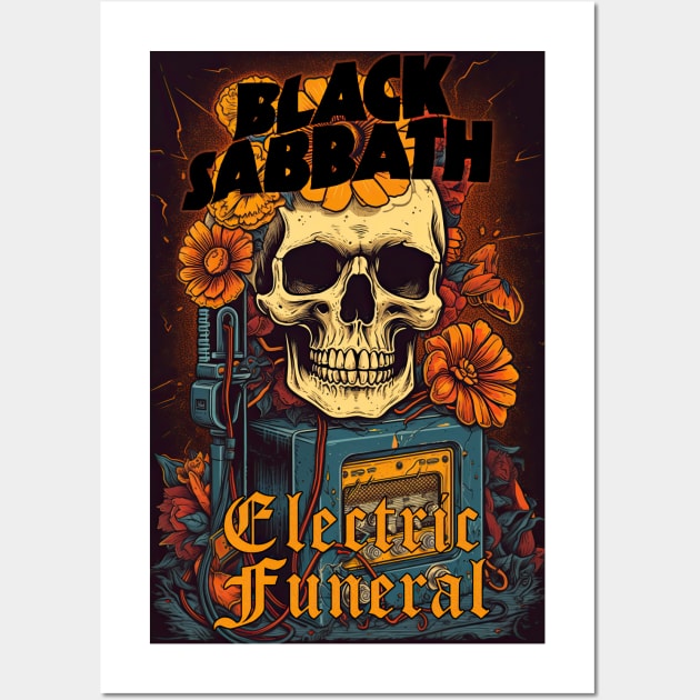 Sabbath - Electric funeral Wall Art by obstinator